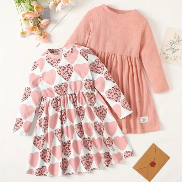 Other - 2 Pcs Toddler Girl's Dress